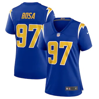 womens nike joey bosa royal los angeles chargers 2nd altern